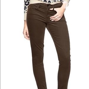 Brown corduroy legging pants